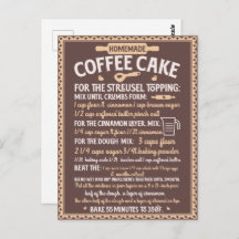 Receita de Bolo de Café Caseiro do Dia dos Namorad