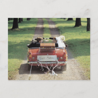 Cartão Postal Recém-casados