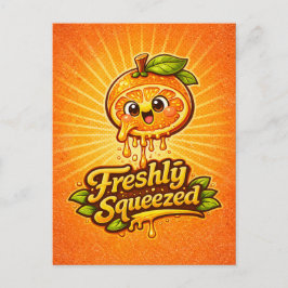 Cartão Postal Recém Espremido - Sentindo-se Frutado - Amantes da
