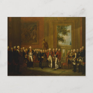 Cartão Postal Recepção do Duque de York em Sanssouci