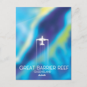 Cartão Postal Recife de barreira de excelente,Queensland, Austr