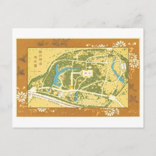 Cartão Postal Recintos antigos do Santuário Meiji, 1920