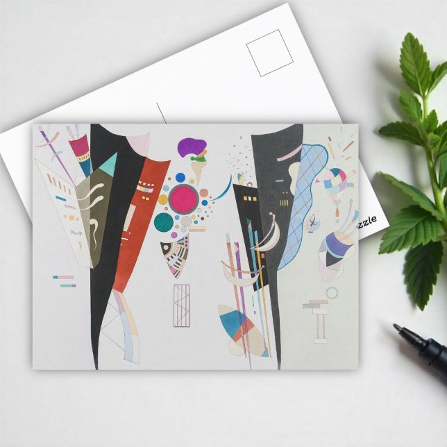 Cartão Postal Reciprocal Agreement- Harmony,  Kandinsky (Criador carregado)