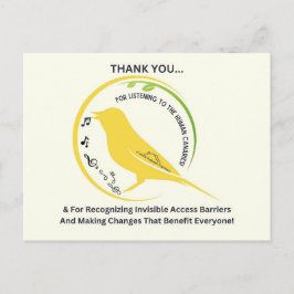 Cartão Postal Recognizing Invisible Access Barriers