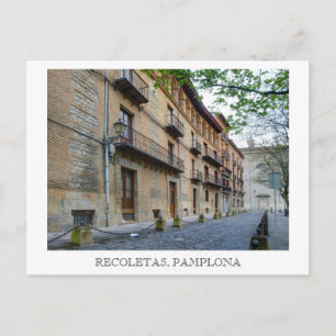 Cartão Postal Recoletas, Pamplona