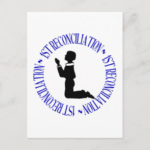 Cartão Postal Reconciliação de ruas - Confissão