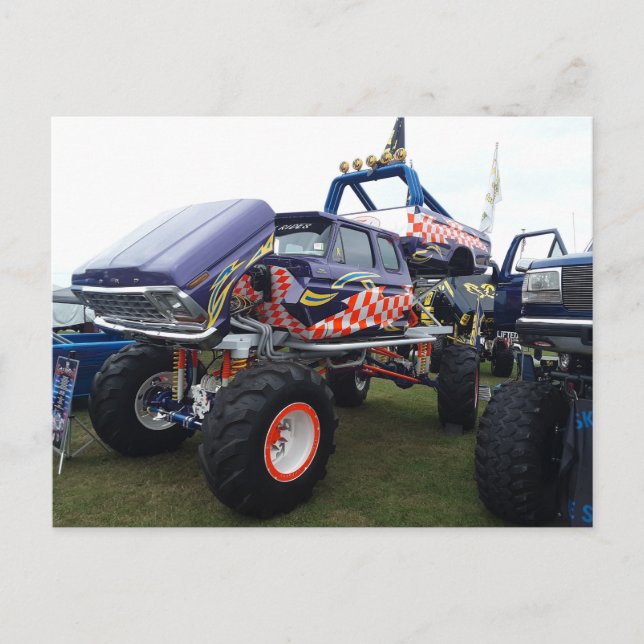 Cartão Postal Reconfigurando Caminhão (Frente)