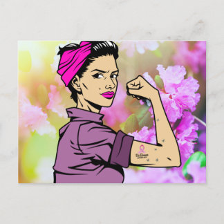 Cartão Postal reconhecimento/citações/suporte/presente do cancer