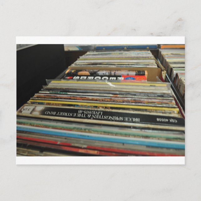 Cartão Postal Record Mania (Frente)