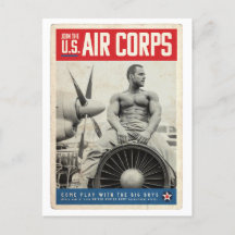 Recrutamento da Vintage American Air Corps