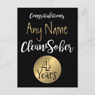 Cartão Postal Recuperação NA Personalizável Escolha Qualquer Hor