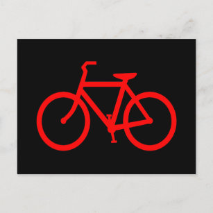 Cartão Postal Red Bike