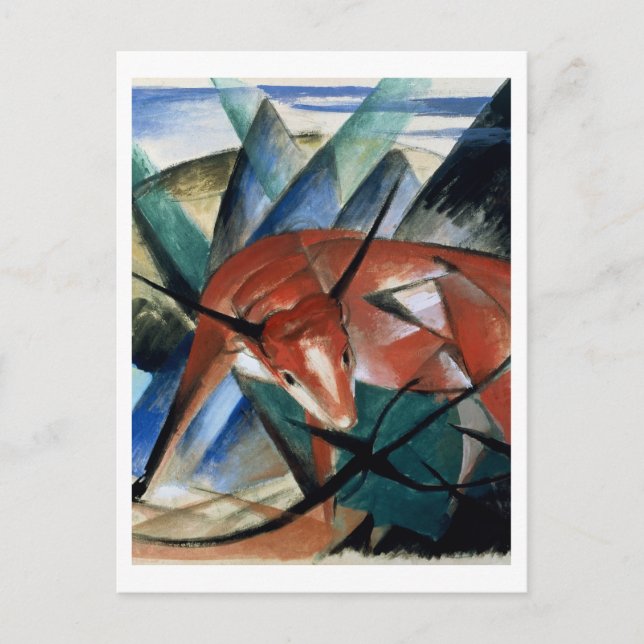 Cartão Postal Red Bull (guache no papel) (Frente)