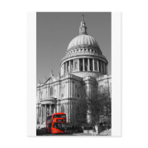 Red Bus na Catedral de Paul, Rua