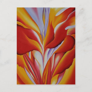 Cartão Postal Red Canna