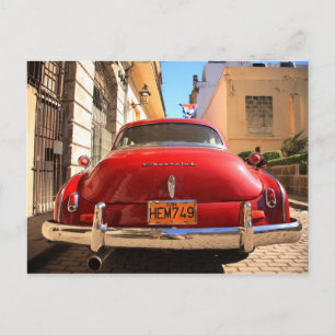 Cartão Postal Red Chevrolet