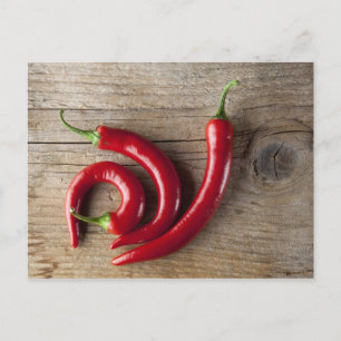 Cartão Postal Red Chili Pepper