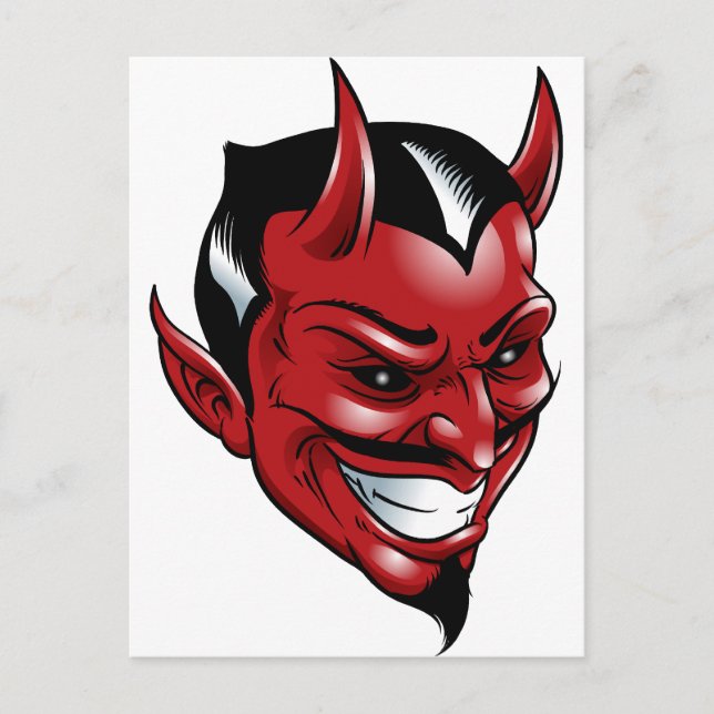Cartão Postal Red Devil (Frente)