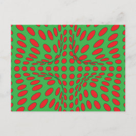 Cartão Postal Red Dot Vortex