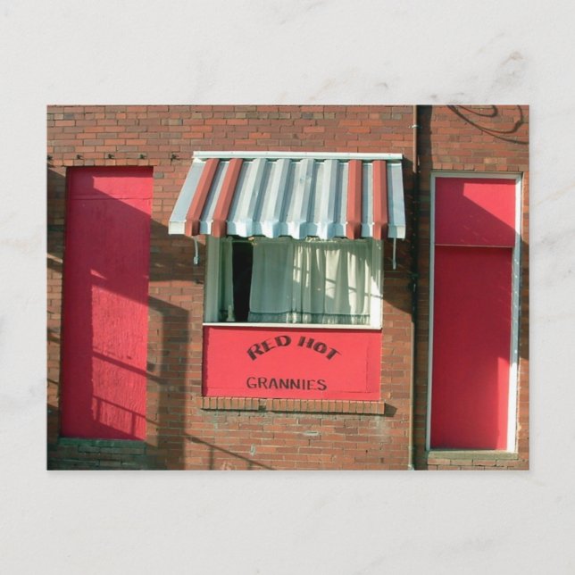 Cartão Postal Red Hot Grannies (Frente)