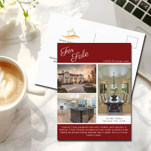 Cartão Postal Red House For Sale Imóveis Listing