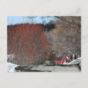 Cartão Postal Red House On the Lane