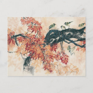Cartão Postal Red Maples