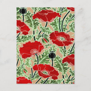 Cartão Postal Red Poppy