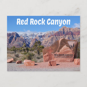 Cartão Postal Red Rock Canyon Las Vegas Nevada Estados Unidos EU