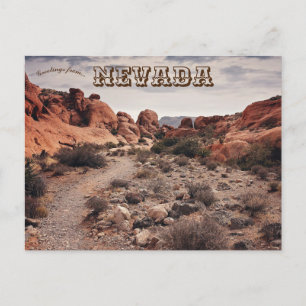 Cartão Postal Red Rock Canyon Nevada Estados Unidos