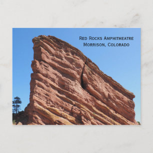 Cartão Postal Red Rocks Amphitheater Morrison, Colorado