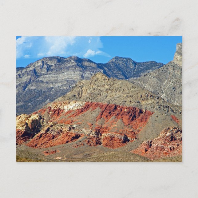 Cartão Postal Red Rocks Nevada (Frente)