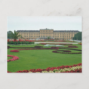 Cartão Postal Red The Shonbrunn Castle of the Habsburgs, Viena,