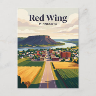 Cartão Postal Red Wing EUA