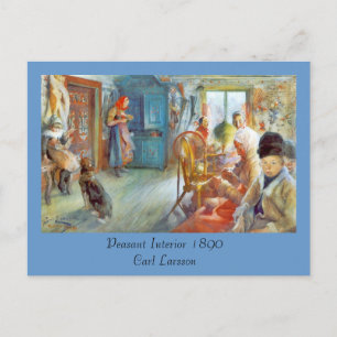 Cartão Postal Rede da vovó (Peasant Interior)