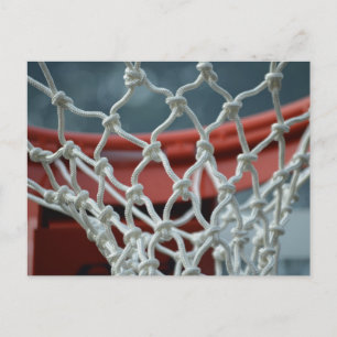 Cartão Postal Rede de basquetebol