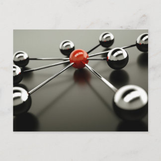 Cartão Postal Rede vermelha