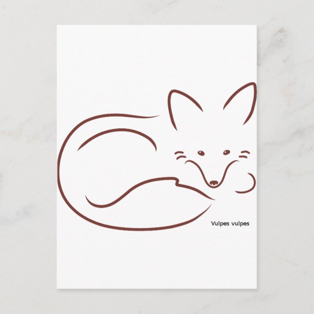 Cartão Postal RedFox (Frente)