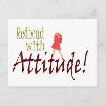 Redhead com atitude