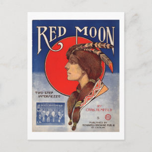 Cartão Postal Redmoon Two Step Intermezzo 1908