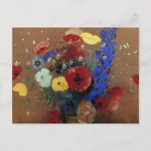 Cartão Postal Redon: Flores Selvagens, C1912