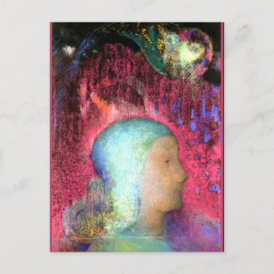 Cartão Postal Redon - Perfil em Red Meanders