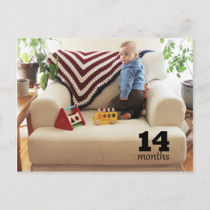 Cartão Postal Reed - 14 meses