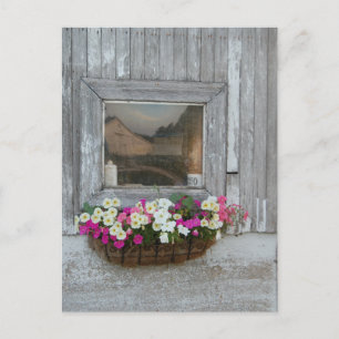 Cartão Postal Reflexão da Barn