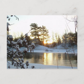 Cartão Postal Reflexão Dawn