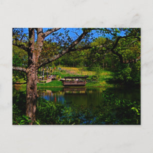 Cartão Postal Reflexão Em Todo O Cartão-Postal Do Lago