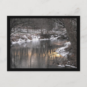 Cartão Postal Reflexão Pacífica