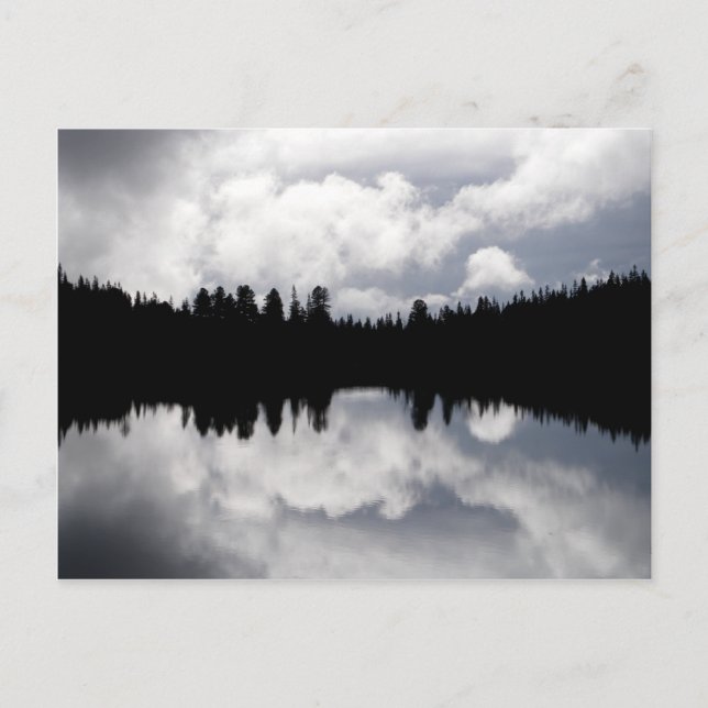Cartão Postal Reflexão Popradské Pleso (Frente)