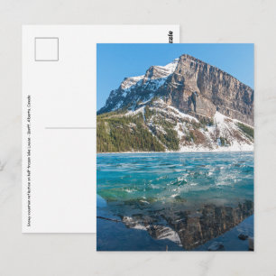 Cartão Postal Reflexo no Lago Louise - Banff NP, Canadá