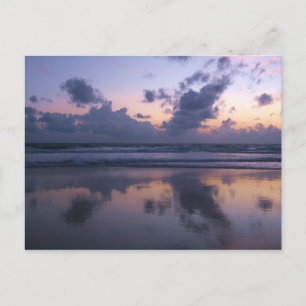 Cartão Postal Reflexões À Noite Na Praia De Karon